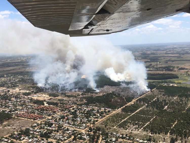 Sinae y el MSP realizaron recomendaciones respecto a incendios forestales, en campos o viviendas