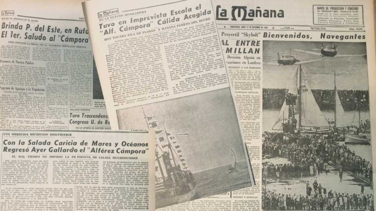 Homenaje de La Mañana a 60 años de la odisea de los tripulantes del “Alférez Cámpora”