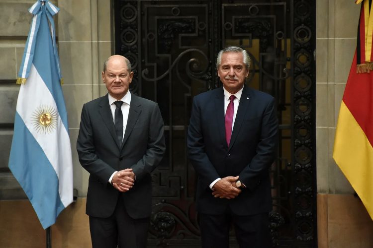 Falsetto alemán con el Mercosur