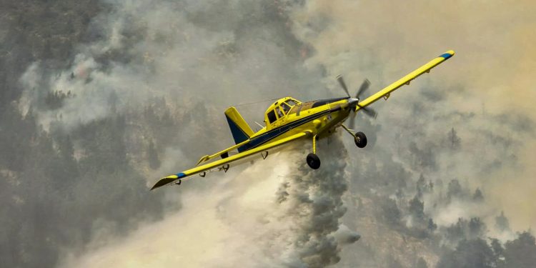 El poder aéreo y los incendios