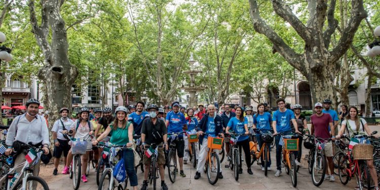 Un sábado con Italia protagonista: festival gastronómico y bicicleteada por Montevideo