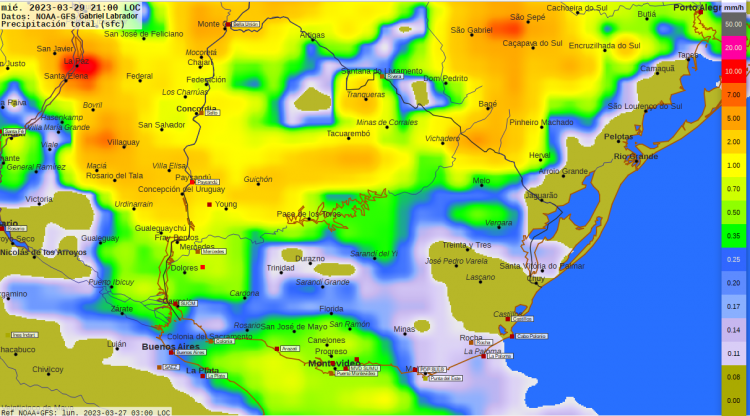Se afirma el otoño con el regreso esporádico de eventos de lluvias
