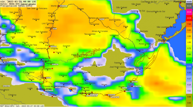 Se afirma el otoño con el regreso esporádico de eventos de lluvias