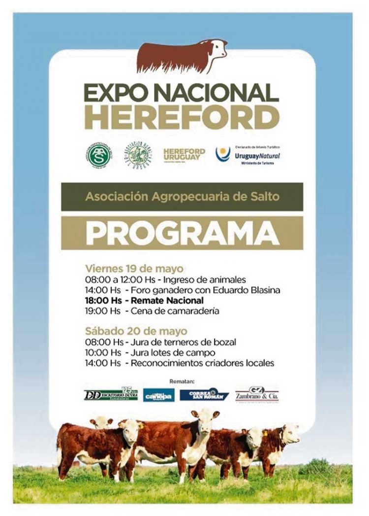 El viernes comienza la Expo Nacional Hereford, la más importante de América