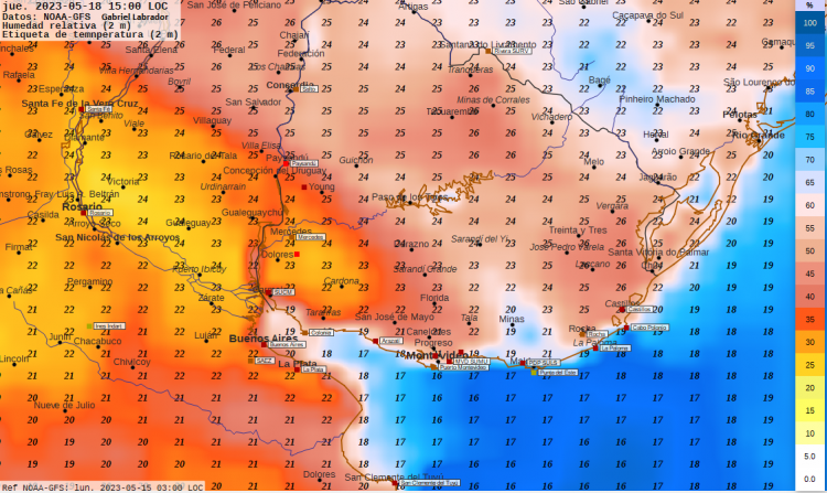Semana estable hasta el jueves con preocupante expectativa por la falta de agua