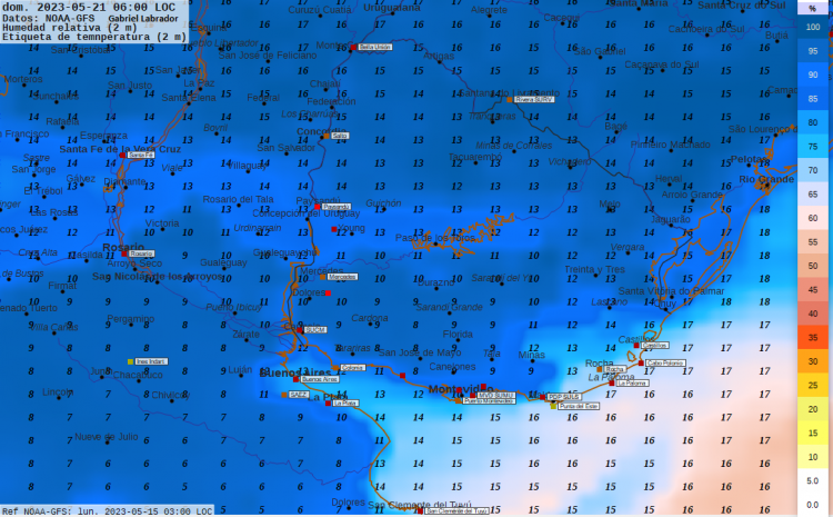 Semana estable hasta el jueves con preocupante expectativa por la falta de agua