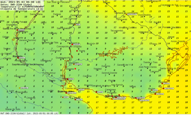 Se afirmó el otoño, comienza mayo con madrugadas y noches frías