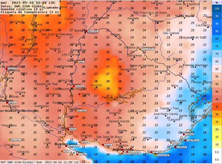 Semana estable hasta el jueves con preocupante expectativa por la falta de agua
