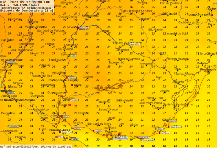 Semana estable hasta el jueves con preocupante expectativa por la falta de agua