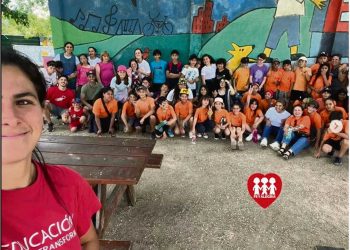 Donde termina el asfalto empiezan las escuelas de Fe y Alegría