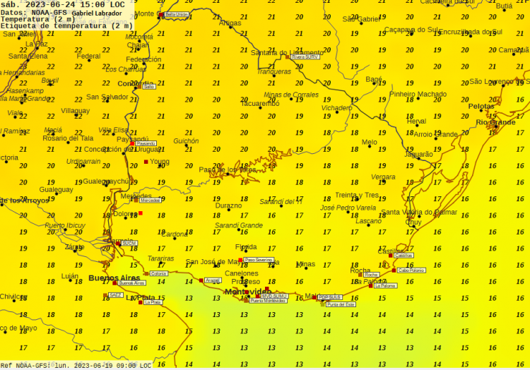 Tiempo atmosférico continúa muy frío y húmedo con escasas precipitaciones