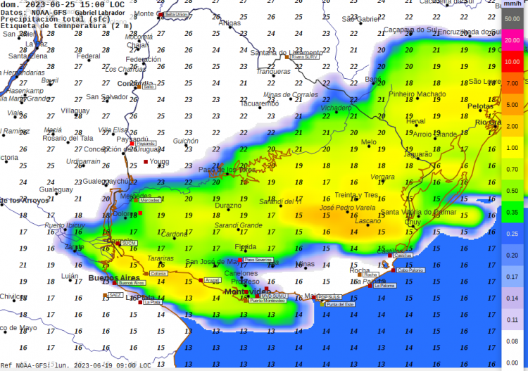 Tiempo atmosférico continúa muy frío y húmedo con escasas precipitaciones