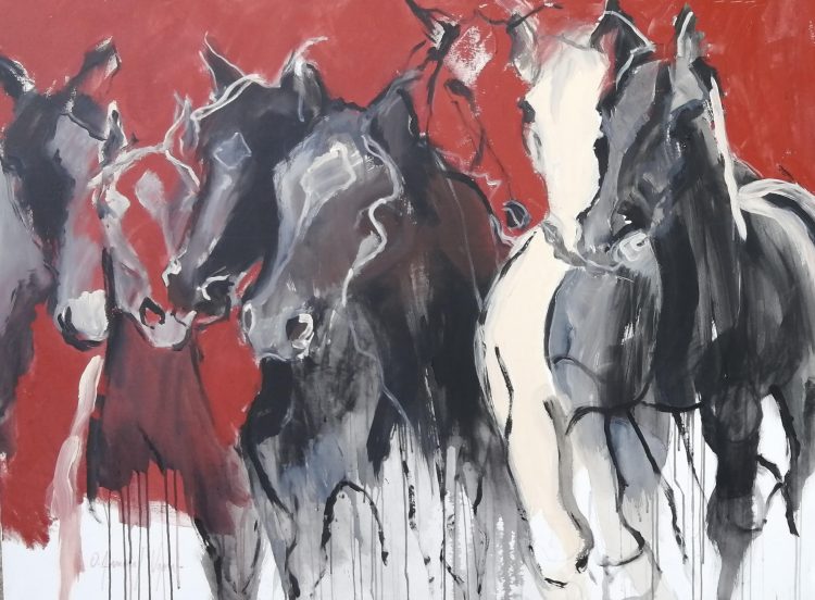 Olga Armand Ugon: “Pintar caballos es sanador”