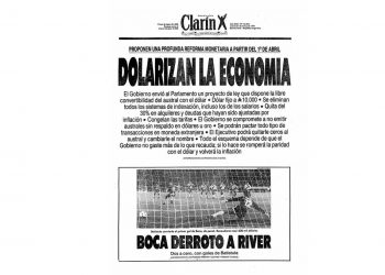 El surgimiento del régimen de convertibilidad en Argentina