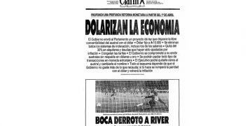 El surgimiento del régimen de convertibilidad en Argentina