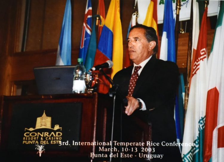 Se cumplieron 20 años del Congreso Mundial de Arroz que nos mostró al mundo