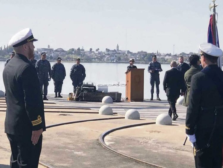 Amplían base de la Armada en Fray Bentos siguiendo un proceso de descentralización