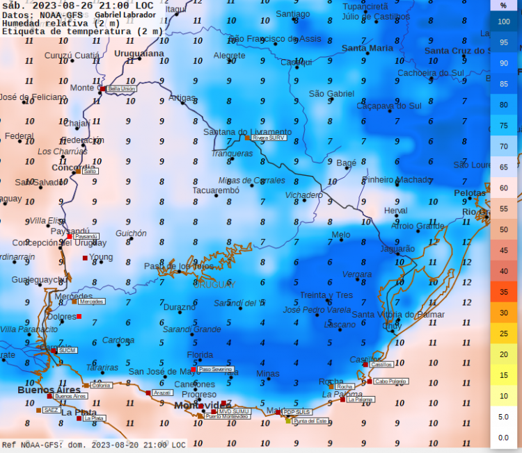 Precipitaciones el martes, sin lluvias significativas el resto de la semana 