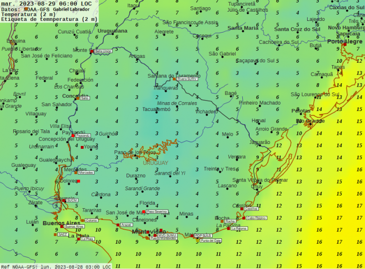 El Temporal de Santa Rosa podría llegar el próximo fin de semana