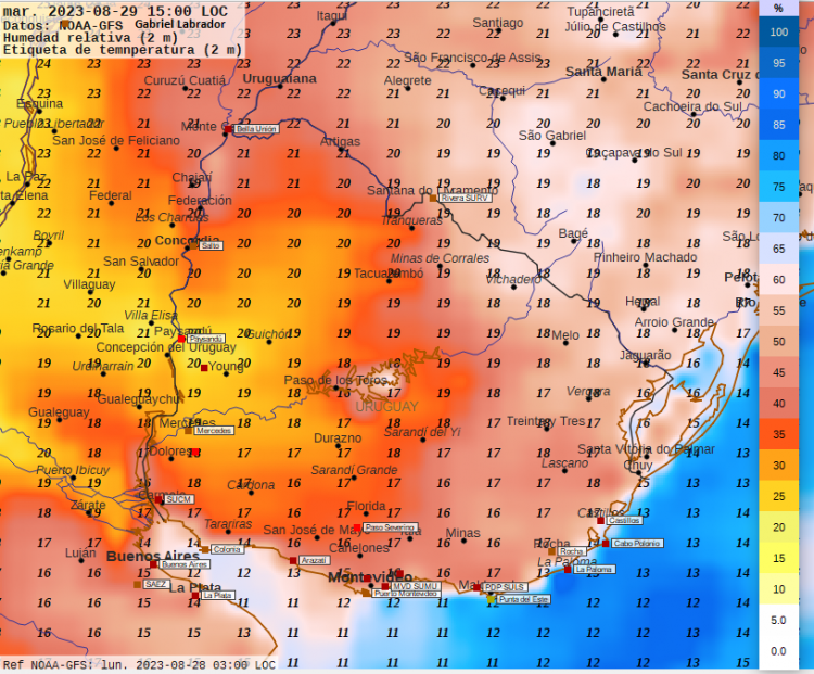 El Temporal de Santa Rosa podría llegar el próximo fin de semana