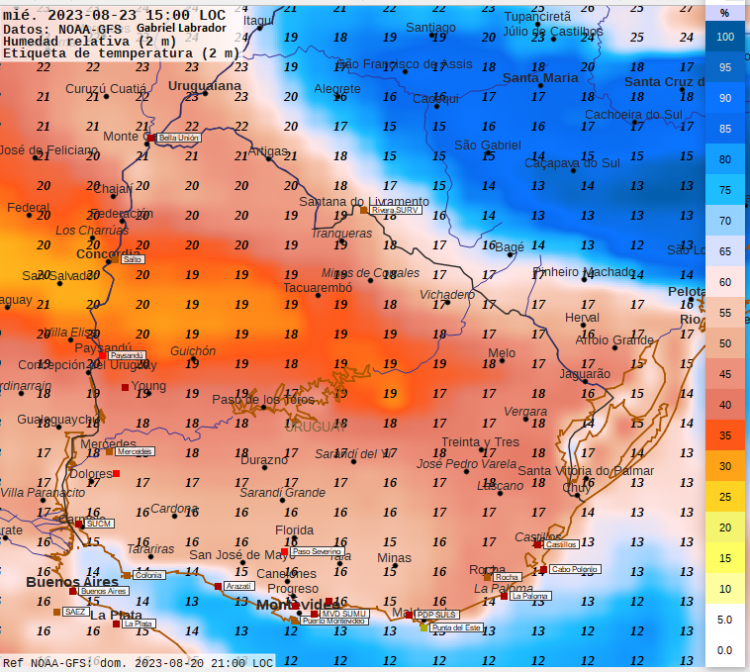 Precipitaciones el martes, sin lluvias significativas el resto de la semana 
