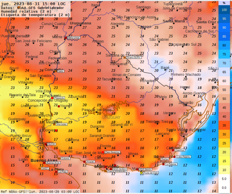 El Temporal de Santa Rosa podría llegar el próximo fin de semana