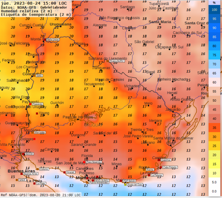 Precipitaciones el martes, sin lluvias significativas el resto de la semana 