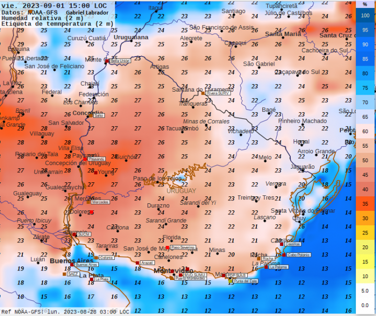 El Temporal de Santa Rosa podría llegar el próximo fin de semana