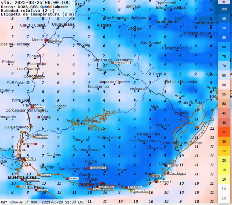 Precipitaciones el martes, sin lluvias significativas el resto de la semana 