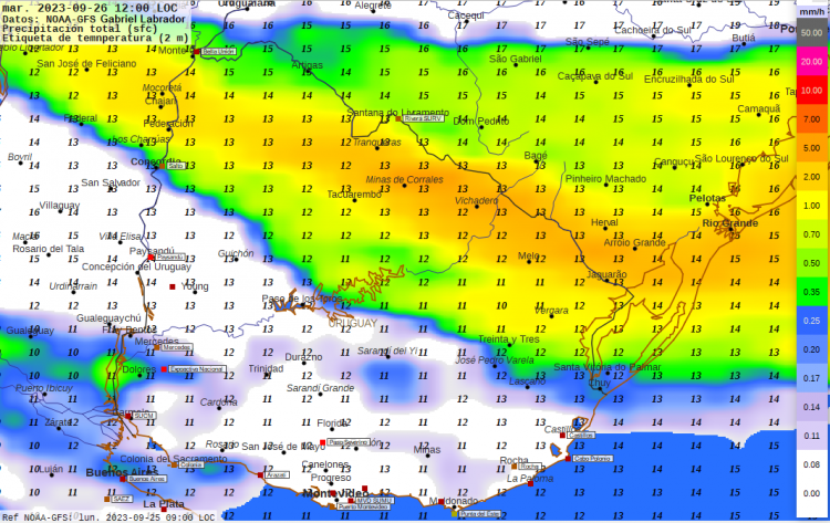 Pronunciado descenso de temperaturas desde la madrugada del miércoles