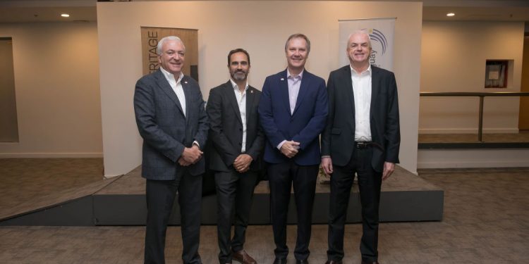 Actividad de cámara de Comercio Suizo-Uruguaya junto a Banque Heritage