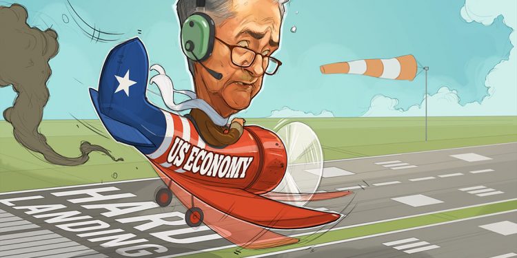 La economía estadounidense va rumbo a un “aterrizaje forzoso”