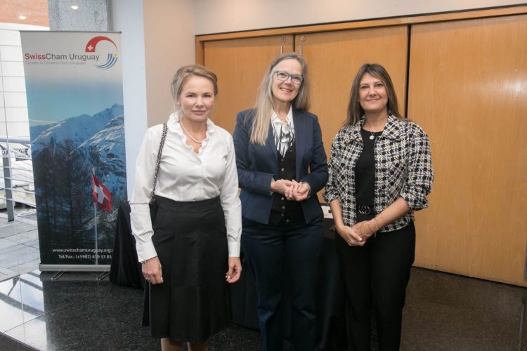 Actividad de cámara de Comercio Suizo-Uruguaya junto a Banque Heritage