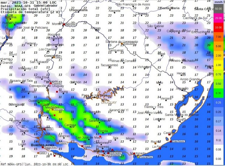 Probable ciclón extratropical para el sur y este el viernes