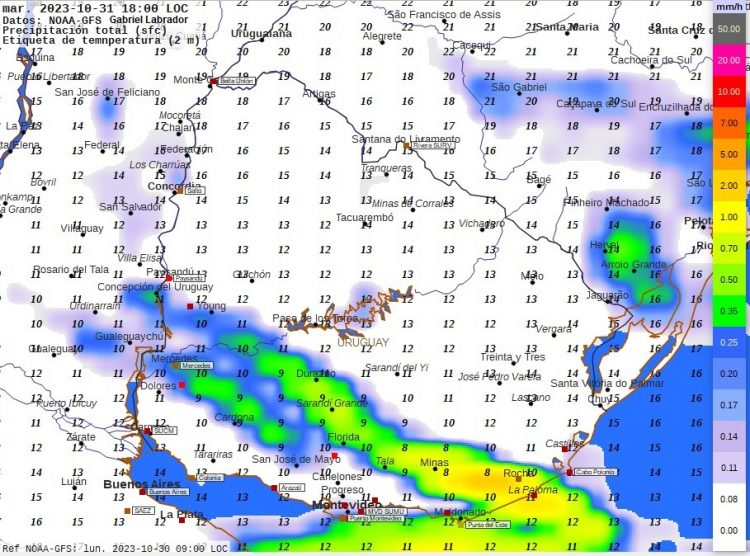 Probable ciclón extratropical para el sur y este el viernes