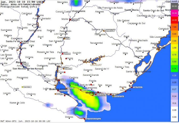 Tormentas y precipitaciones en el Norte, mientras faltan lluvias en el Suroeste