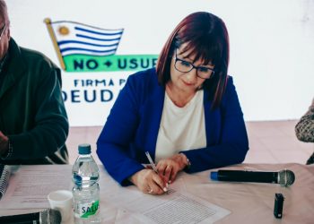 Diputada del Partido Nacional se adhiere a la campaña de deuda justa