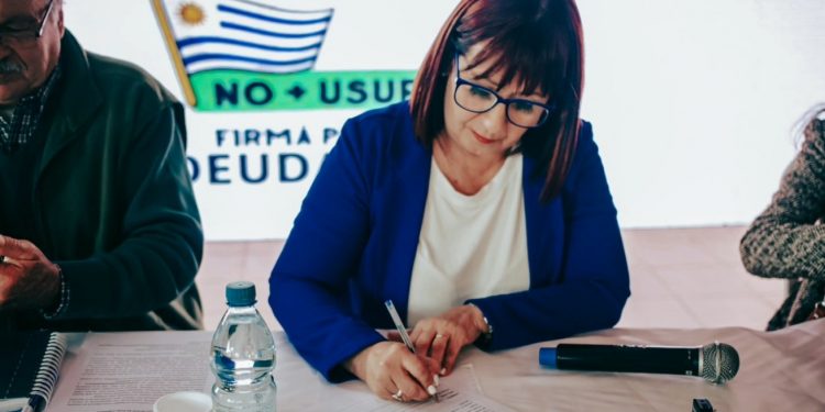 Diputada del Partido Nacional se adhiere a la campaña de deuda justa