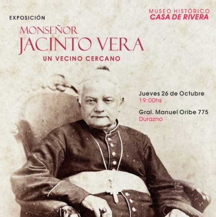 Se inaugura en Durazno exposición sobre Jacinto Vera