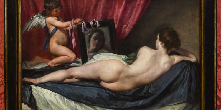 Ataque a la Venus del Espejo del pintor español Diego Velazquez