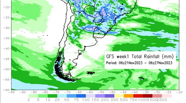 Semana predominantemente cálida e inestable