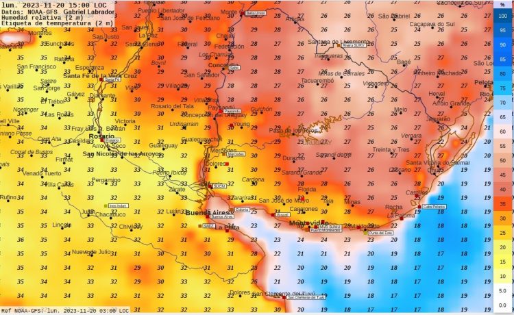 Semana predominantemente cálida e inestable
