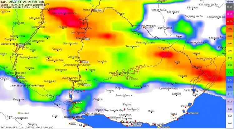 Semana predominantemente cálida e inestable