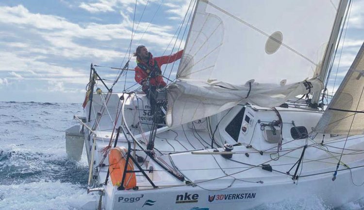 Primera vez en la historia: el uruguayo Federico Waksman ganó la regata Mini Transat