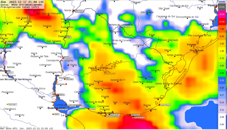 Tormentas y precipitaciones con mejoras temporarias