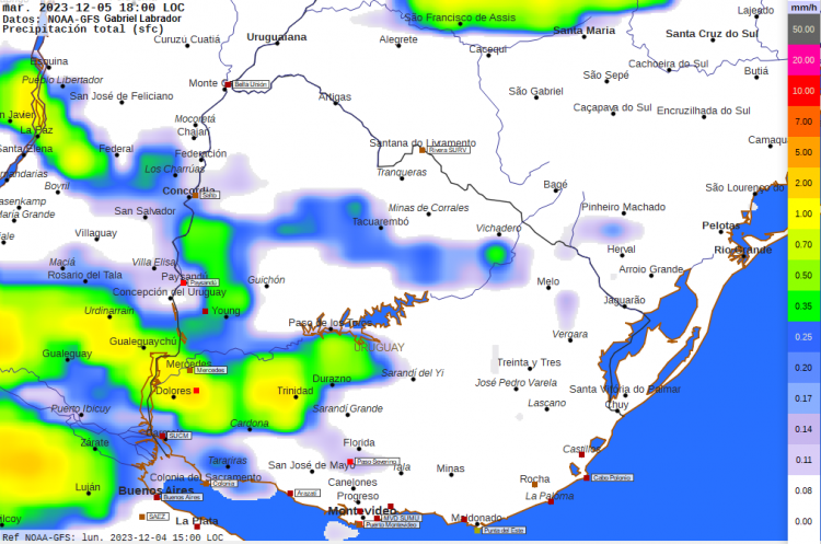 Se reiteran esta semana eventos de tormentas y lluvias