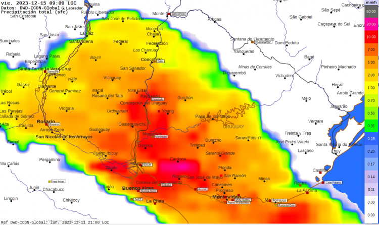 Tormentas y precipitaciones con mejoras temporarias
