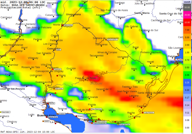 Se reiteran esta semana eventos de tormentas y lluvias