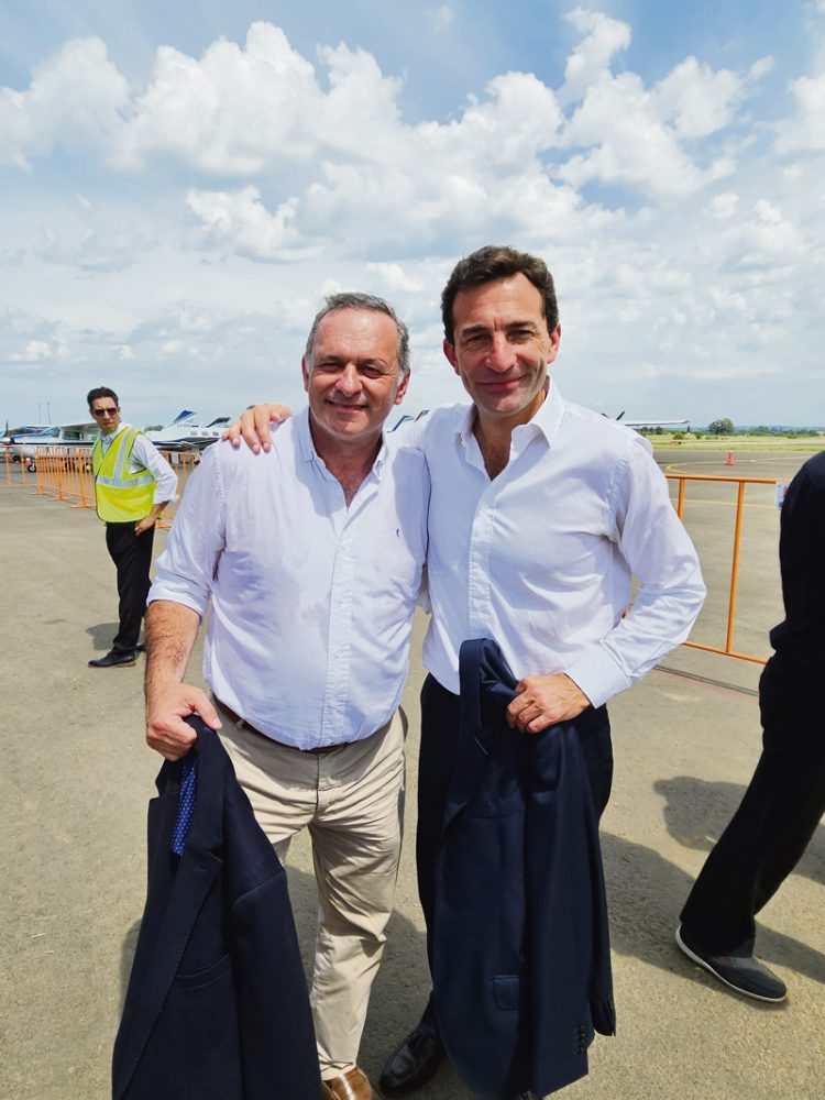 Se reinauguró el Aeropuerto de Salto con un reconocimiento al expiloto Hebert Rattin