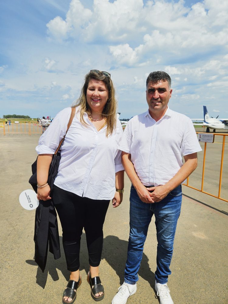 Se reinauguró el Aeropuerto de Salto con un reconocimiento al expiloto Hebert Rattin